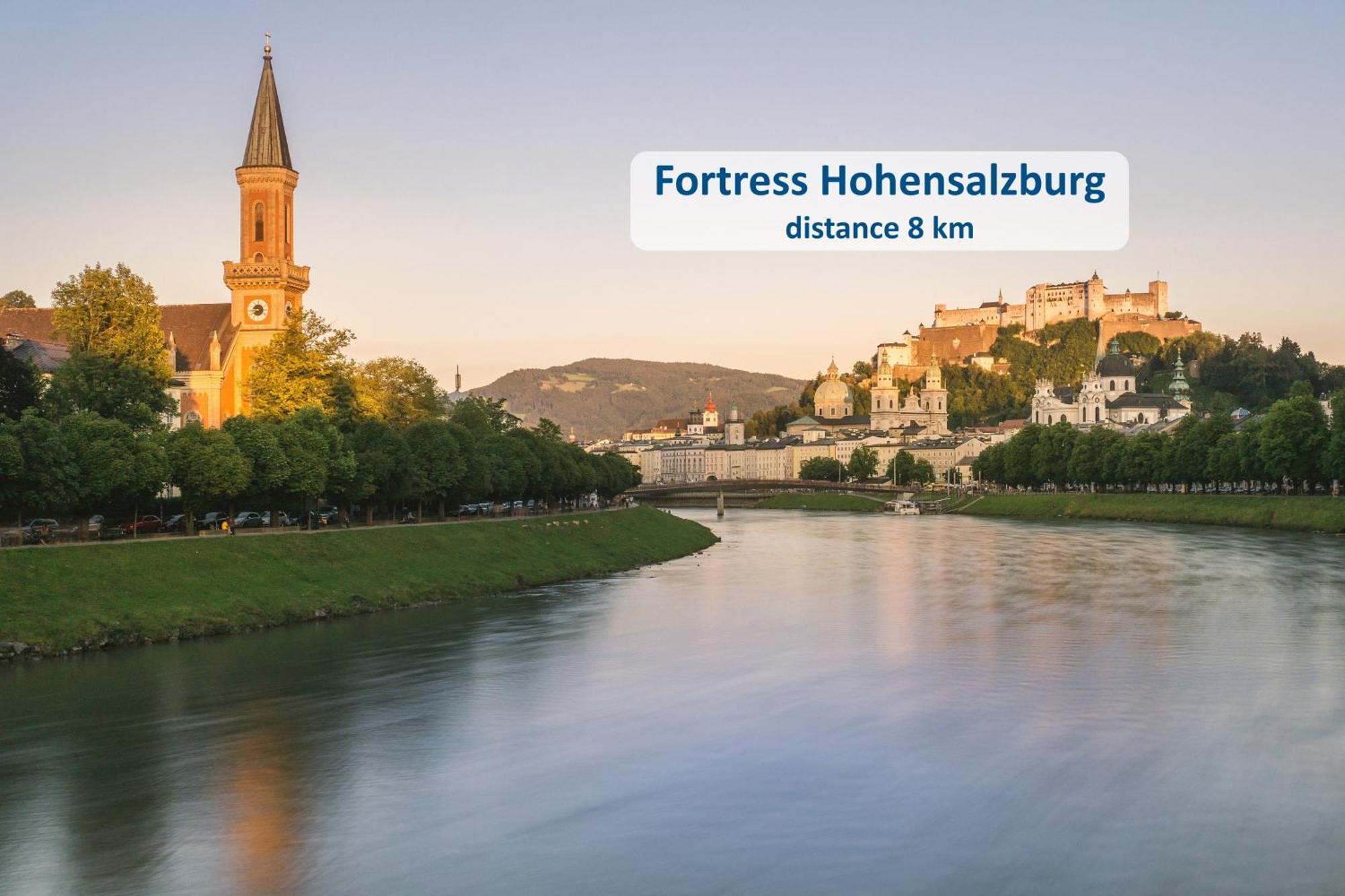Mountain View Salzburg - Self Check-In - Apartments Grodig Bagian luar foto